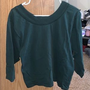 Green sweater
